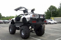 Delorean Monster Truck