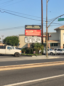 Delorean  sale Only used from time to time