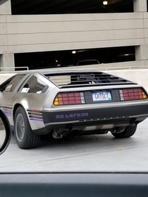 Delorian spotted in Denver