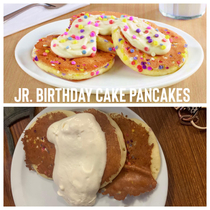 Dennys kids birthday pancakes