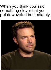 Depressed Affleck