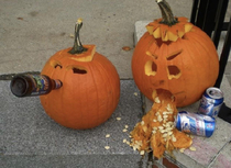 Depressed pumpkin