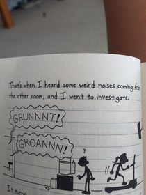 Diary of a wimpy kid out of context