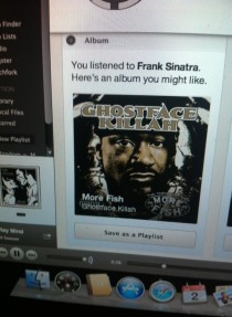 Did you ever notice Frank Sinatra and Ghostface Killah sound almost exactly alike