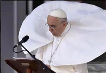 Did you know We now know that the Pope is actually poisonous spitting his venom at his prey causing blindness and eventually paralysis allowing the pontiff to eat at his leisure