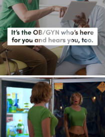 Didnt scroll up on this ad all the way and was like why is Shaggy at the OBGYN