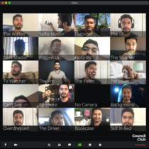 Different characters of a video call Which one are you Which is the worst