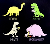 Different kinds of dinosaur