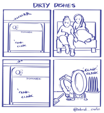 Dirty Dishes comic OC