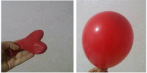 Disappointing heart balloon