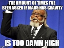 Discussing the NASA announcement with my coworkers is making me lose faith in humanity