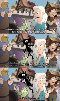 Disenchantment is worth a watch