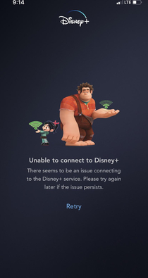 Disney Plus on the first day