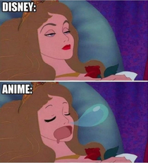 Disney vs Anime
