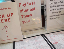 Do I eat then pay or pay then eat 