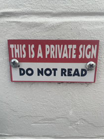 Do Not Read