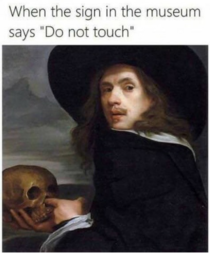 Do not touch