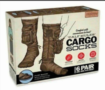 Do you even have cargo socks Cringe