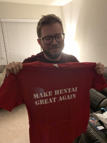 Do you think my friend likes his shirt
