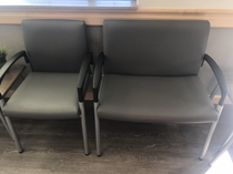 Doctors office normal chair vs American chair