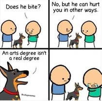 Dogs can be so insensitive