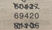 doing puzzles and found the funny number