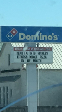 Dominos had me dying 