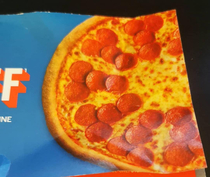 Dominos marketing team slyly making pepperoni Willies on their advertising