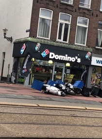 Dominos once again proving they chose a good name