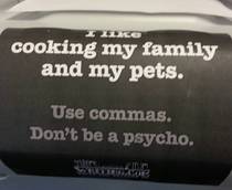 Dont be a psycho