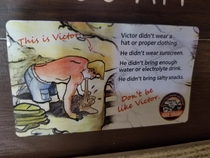 Dont be like Victor