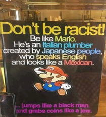 Dont be racist