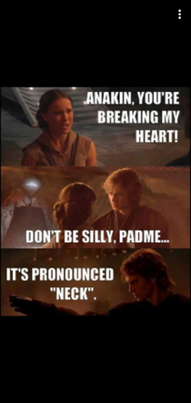 Dont be silly Padme 