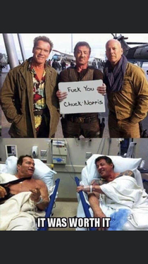 Dont F with Chuck Norris