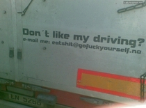 Dont like my driving