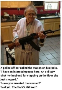 Dont mess with grandma
