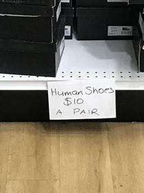Dont mind me Just going out to buy human shoes like a regular human person