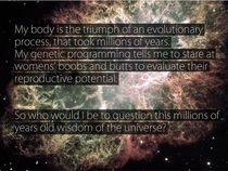 Dont question the Universe
