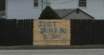 Dont text n drive kids not OC