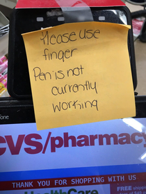 Dont worry CVS it happens to a lot of guys