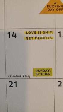 Donuts Trust the calendars