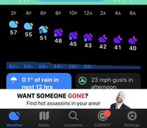 Downloaded a new weather app I instantly love it