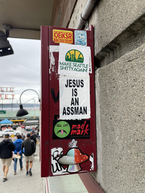 Downtown SeattleJesus you dirty dawg