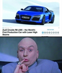 Dr Evil now endorses Audi