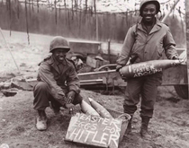 Dropping off some easter eggs for Hitler