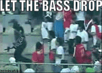Dropping the bass