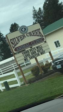 Drove by this sign on my way home from work Definitely made my day