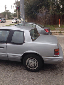 Duct tape painted car