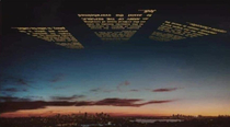 Due to less air pollution we can now actually see the Star Wars credits too