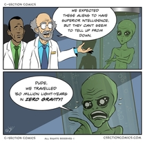 Dumb alien